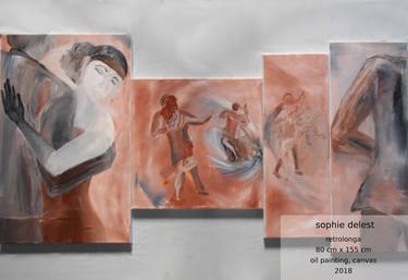 Print of Figurative Performing Arts Paintings by Sophie Delest