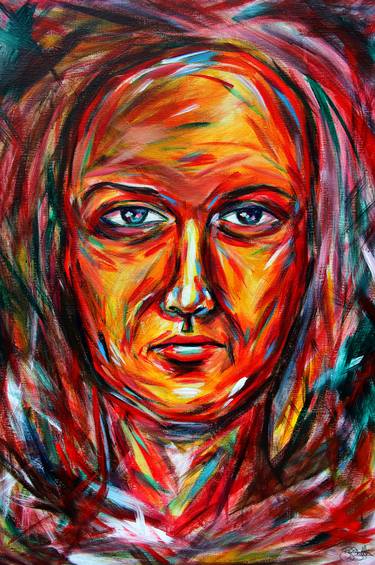 Print of Expressionism Portrait Paintings by Ben Smith