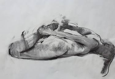 Original Realism Body Drawings by Satenik Ghulijanyan