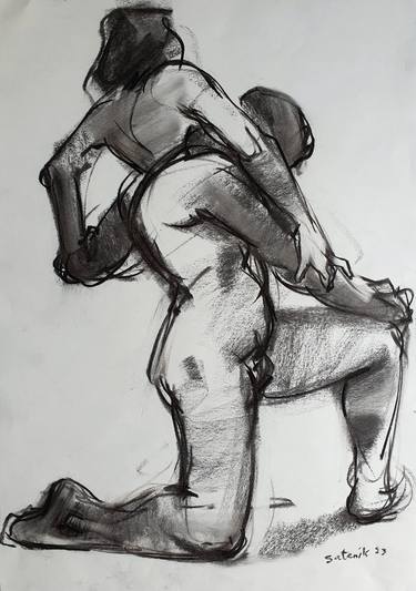 Original Body Drawings by Satenik Ghulijanyan