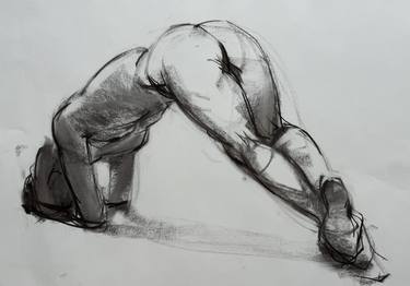 Original Figurative Body Drawings by Satenik Ghulijanyan