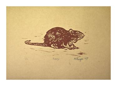 Original Fine Art Animal Printmaking by Martyn Thompson