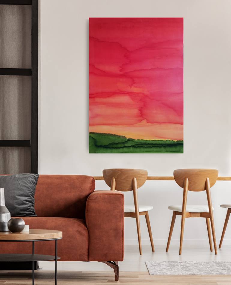 Original Abstract Expressionism Abstract Painting by Cynthia Grow