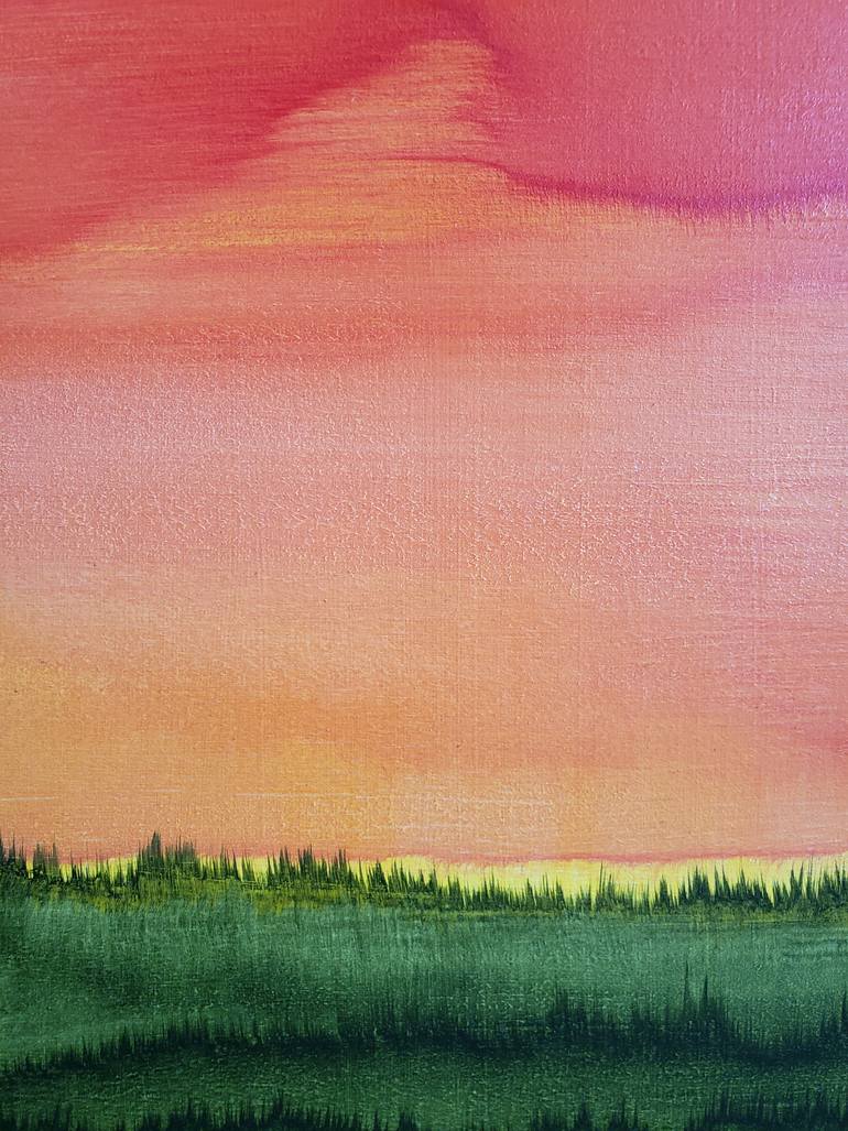 Original Abstract Expressionism Abstract Painting by Cynthia Grow