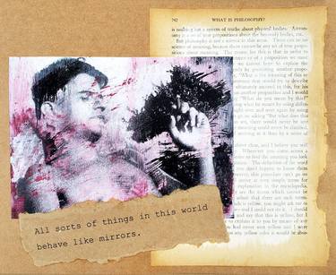 Original Conceptual Language Collage by Cynthia Grow