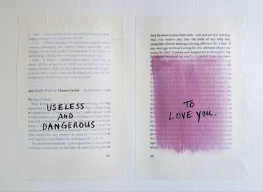 Original Conceptual Love Collage by Cynthia Grow