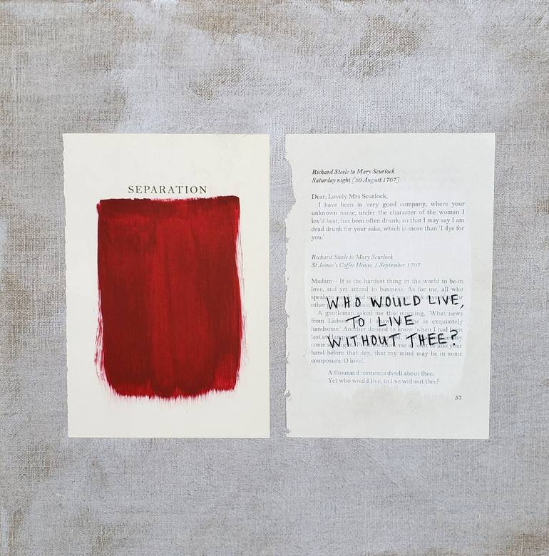Original Conceptual Love Paintings by Cynthia Grow