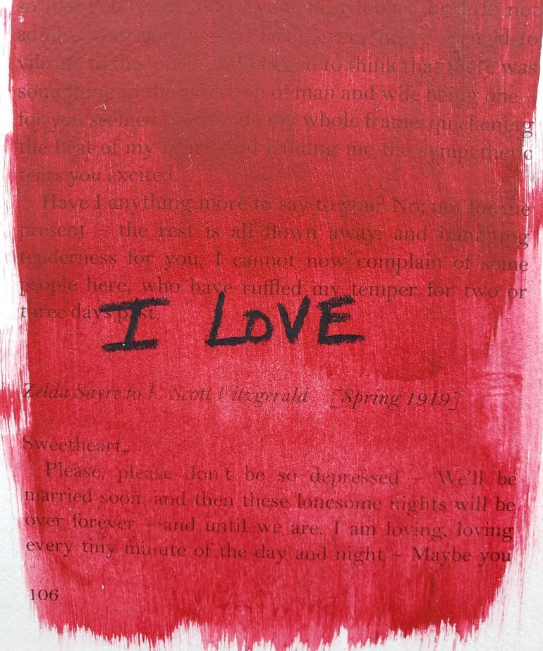 Original Love Painting by Cynthia Grow