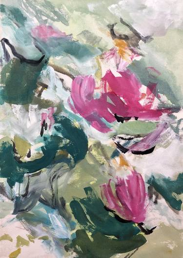Original Contemporary Abstract Painting by Yuan Hickman