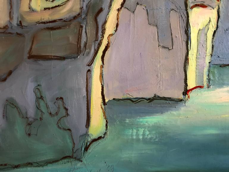 Original Figurative Nature Painting by Edit Hermkens