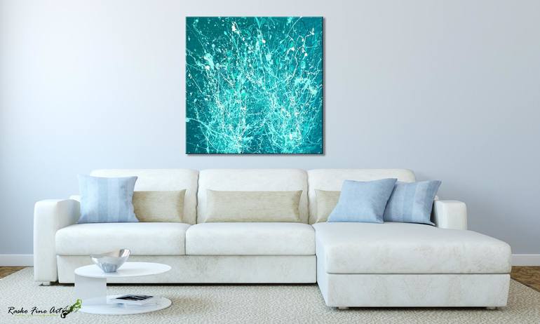 Original Abstract Painting by Jan Rasiewicz - Rasko