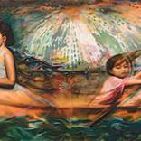 Time Was Spiralic Over Their Intent by Katelyn Alain