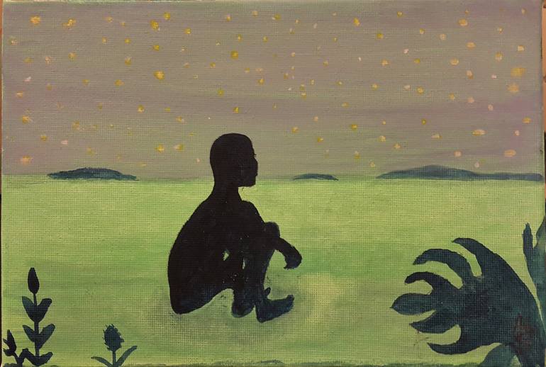 Original Surrealism Fantasy Painting by Jd Duran