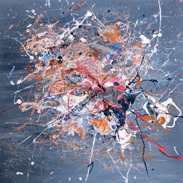 Original Fine Art Abstract Paintings by Sergei Motorin