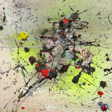 Original Fine Art Abstract Paintings by Sergei Motorin