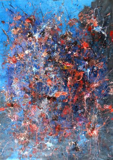 Original Abstract Painting by Sergei Motorin