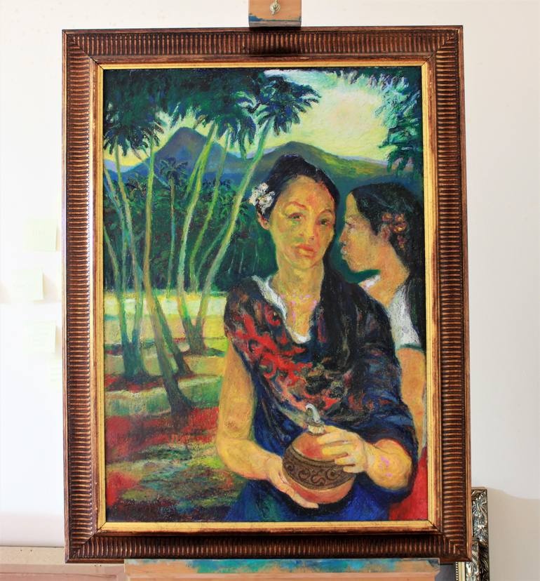 Original Expressionism Still Life Painting by R Tinkler