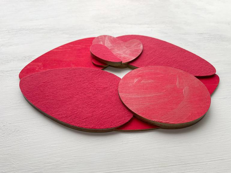 Original Abstract Love Sculpture by Gabrielius Mackevicius