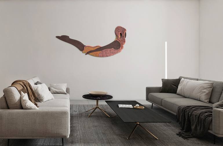 Original Abstract Body Sculpture by Gabrielius Mackevicius