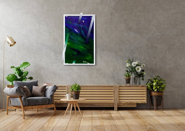 Original Abstract Painting by Gabrielius Mackevicius