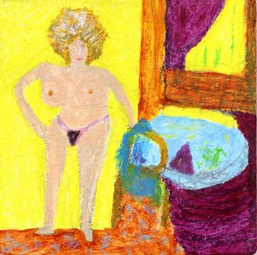 Original Portraiture Nude Paintings by Barri Hitchin