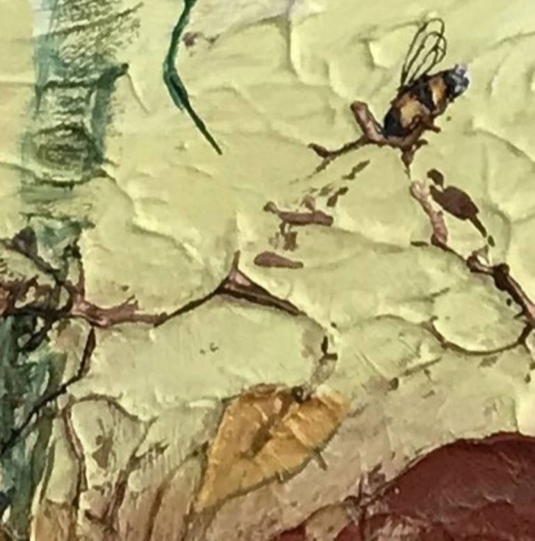 Original Expressionism Nature Painting by Art Cmyth