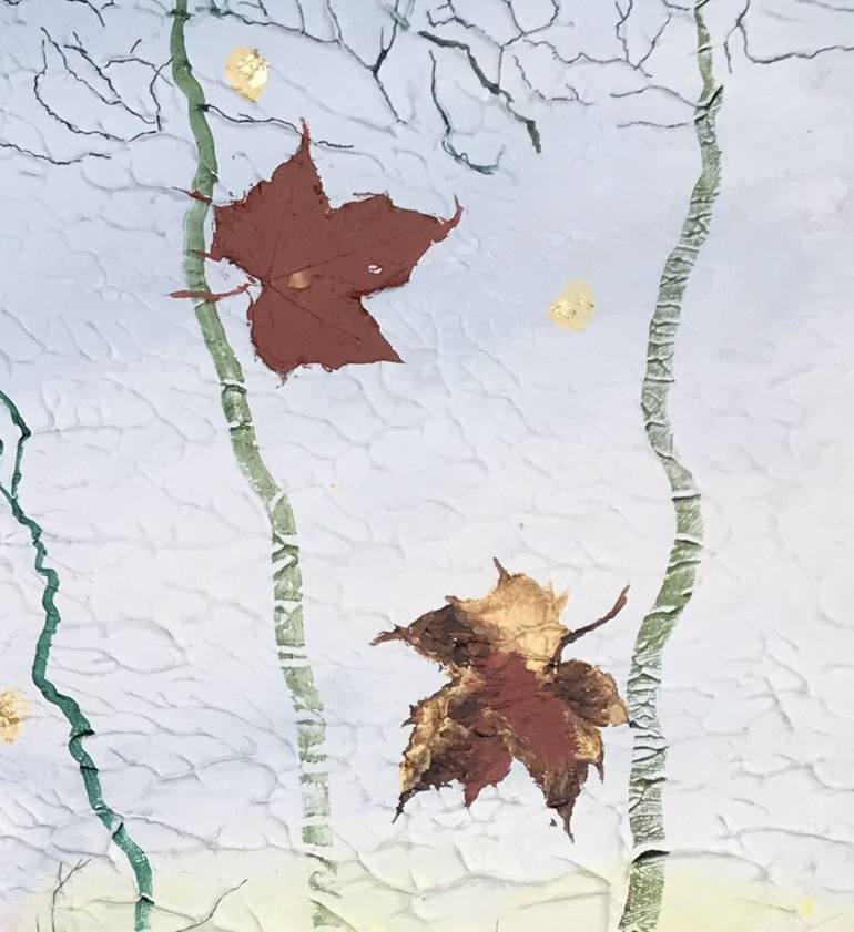 Original Expressionism Nature Painting by Art Cmyth