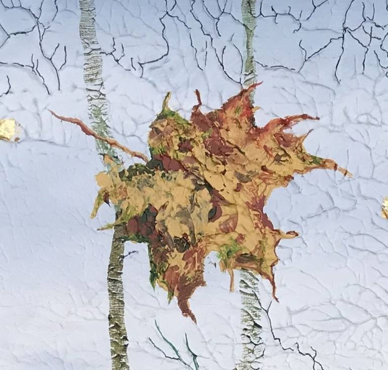 Original Expressionism Nature Painting by Art Cmyth