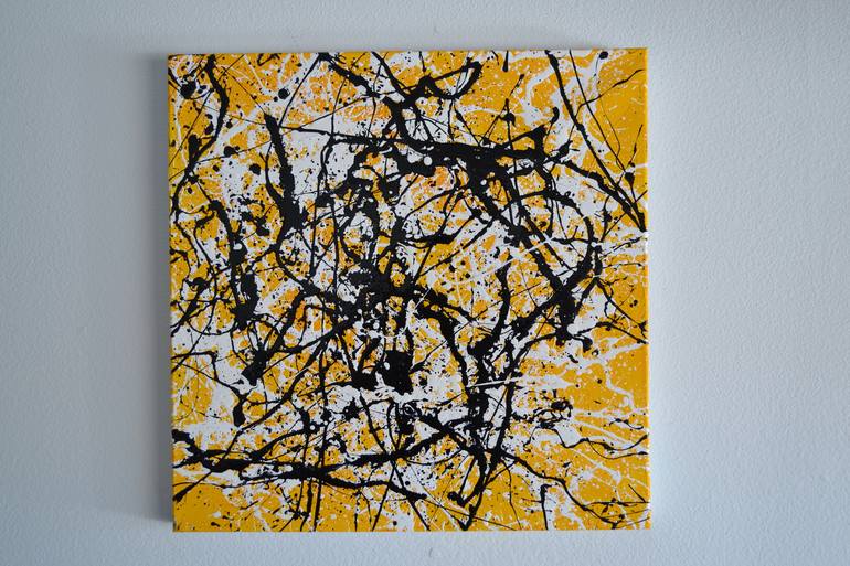 Original Abstract Expressionism Abstract Painting by Coty Schwabe