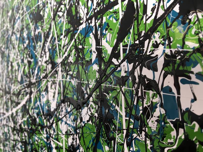 Original Abstract Expressionism Abstract Painting by Coty Schwabe