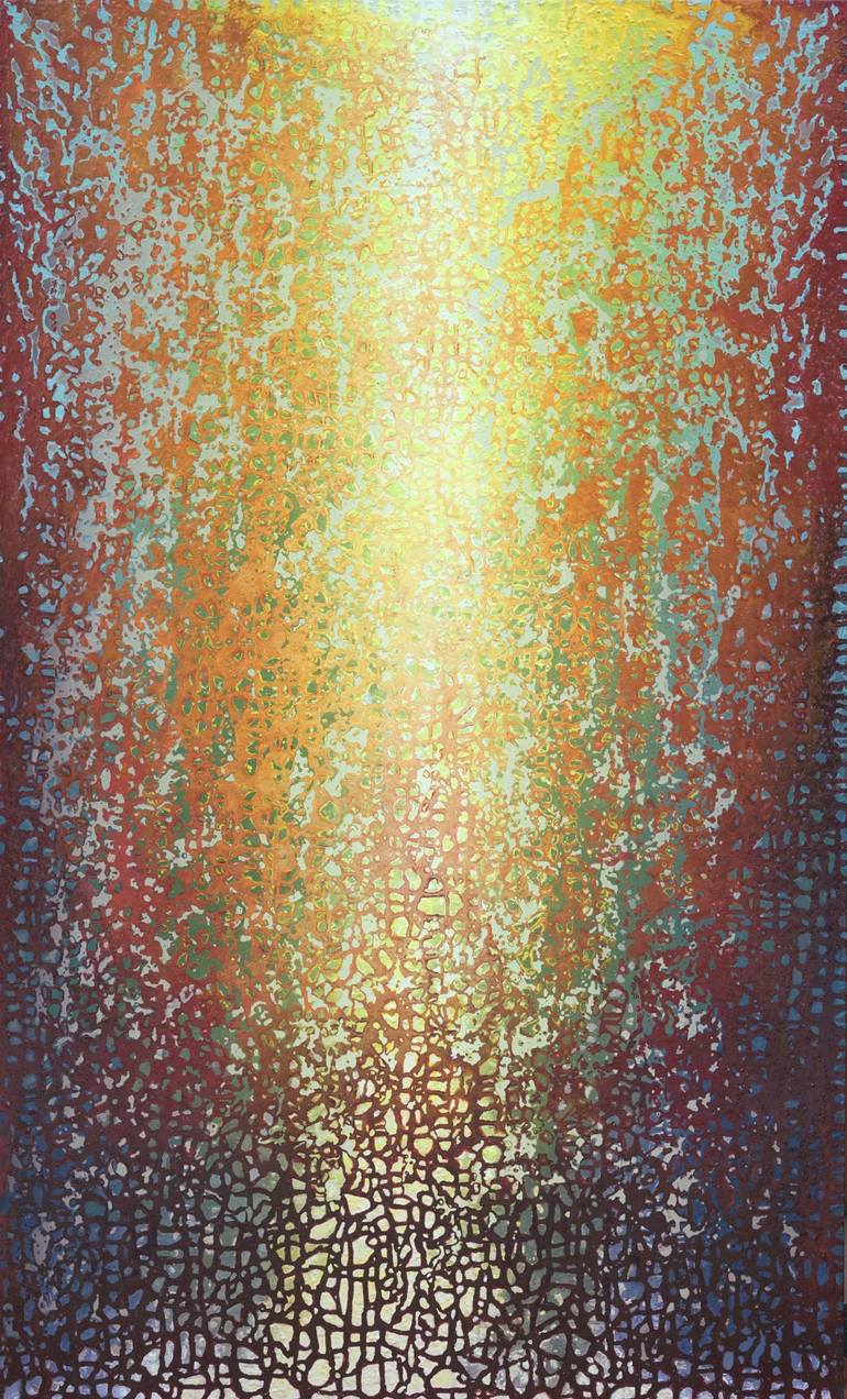 Print of Fine Art Abstract Paintings by Heidi Thompson