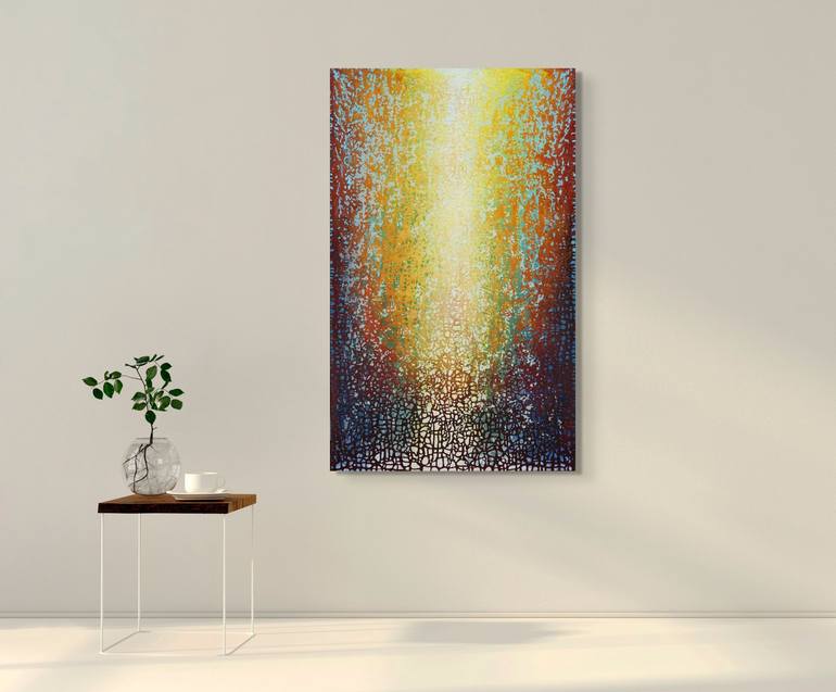 Original Fine Art Abstract Painting by Heidi Thompson