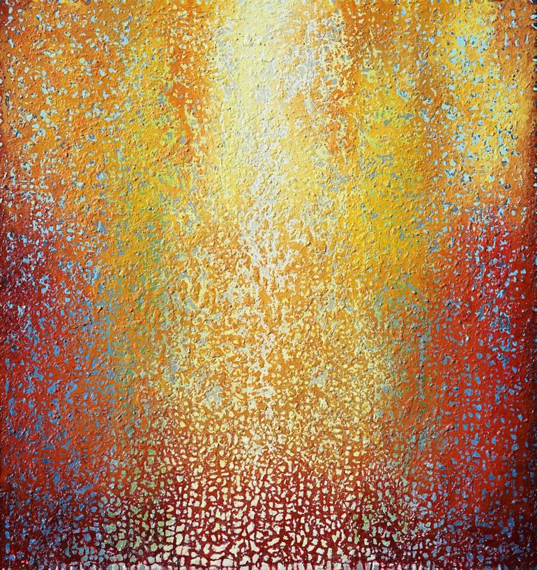 Original Color Field Painting Abstract Paintings by Heidi Thompson