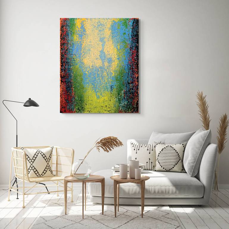 Original Abstract Expressionism Abstract Painting by Heidi Thompson