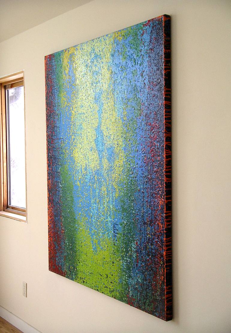 Original Abstract Expressionism Abstract Painting by Heidi Thompson
