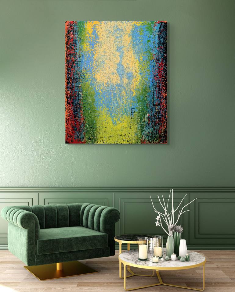 Original Abstract Expressionism Abstract Painting by Heidi Thompson