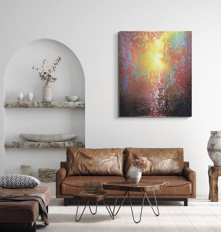 Original Lyrical Abstract Painting by Heidi Thompson