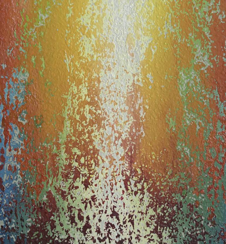 Original Colorfield Abstract Painting by Heidi Thompson