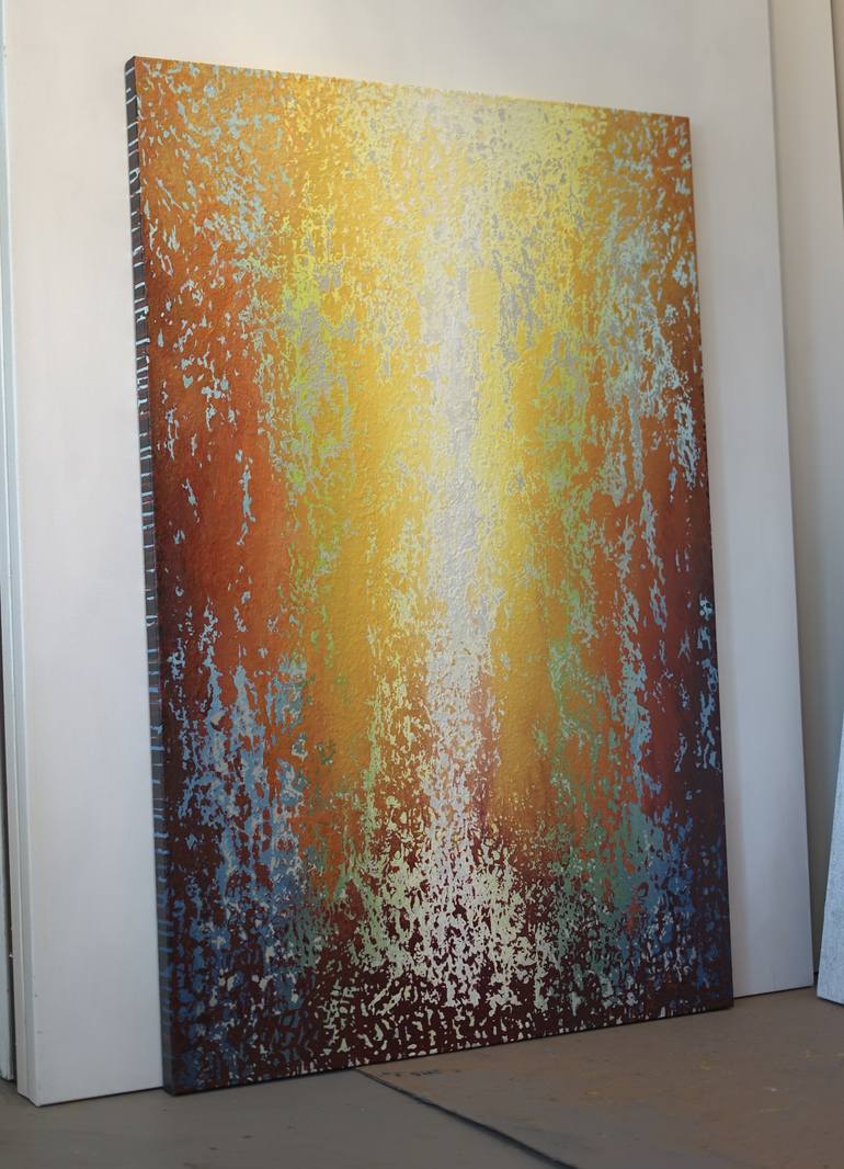 Original Colorfield Abstract Painting by Heidi Thompson