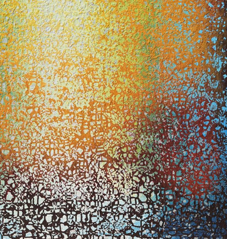 Original Abstract Expressionism Abstract Painting by Heidi Thompson