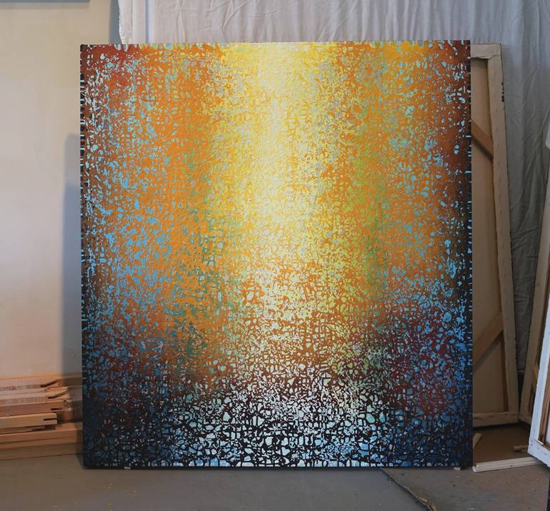 Original Abstract Expressionism Abstract Painting by Heidi Thompson