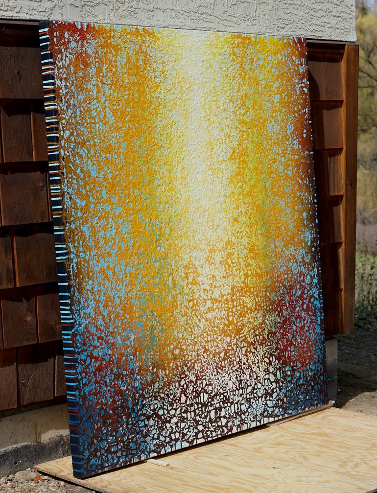 Original Abstract Expressionism Abstract Painting by Heidi Thompson