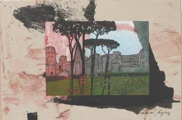 Print of Architecture Collage by Marion Legouy