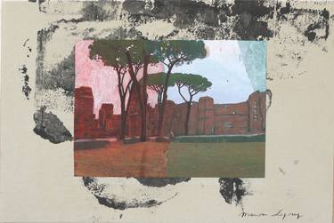 Print of Architecture Collage by Marion Legouy