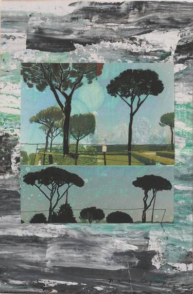 Print of Garden Collage by Marion Legouy
