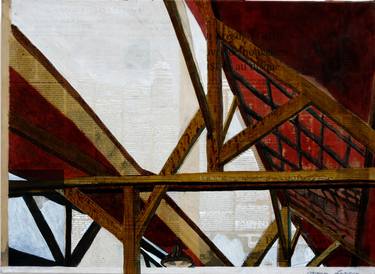 Original Architecture Paintings by Marion Legouy