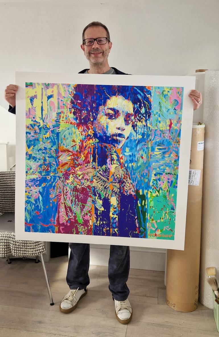 Original Contemporary People Mixed Media by Mister London Artist
