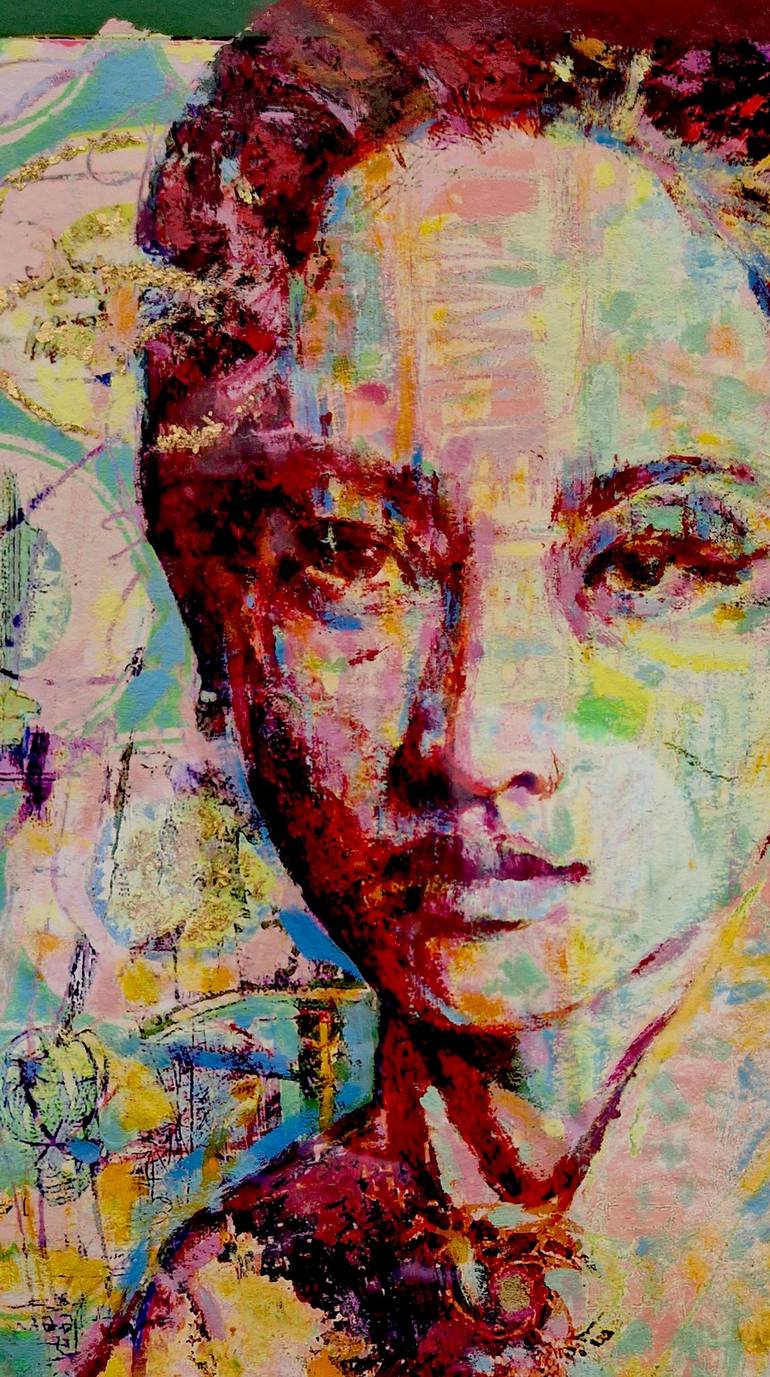 Original Figurative Women Mixed Media by MISTER London Artist