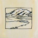 Mount McKinley and Wonder Lake, Denali 1947 by Lauren Tompkins