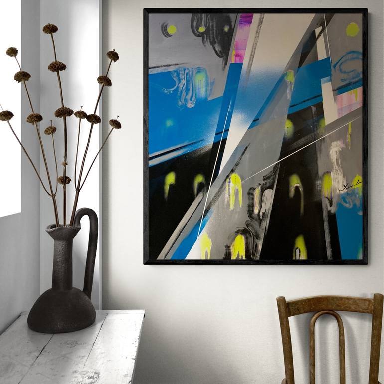 Original Abstract Painting by Yaroslav Yaseniev